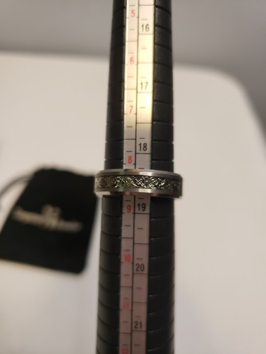 2 anelli in tungsteno misura 8,5 - Foto 5 di 6