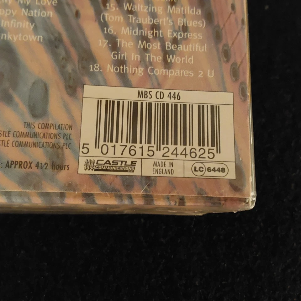 SYNTHESIZER HITS ~ 4CD box set ~ 72 tracks SEALED Twin Peaks Miami Vice Popcorn - Image 3 of 4