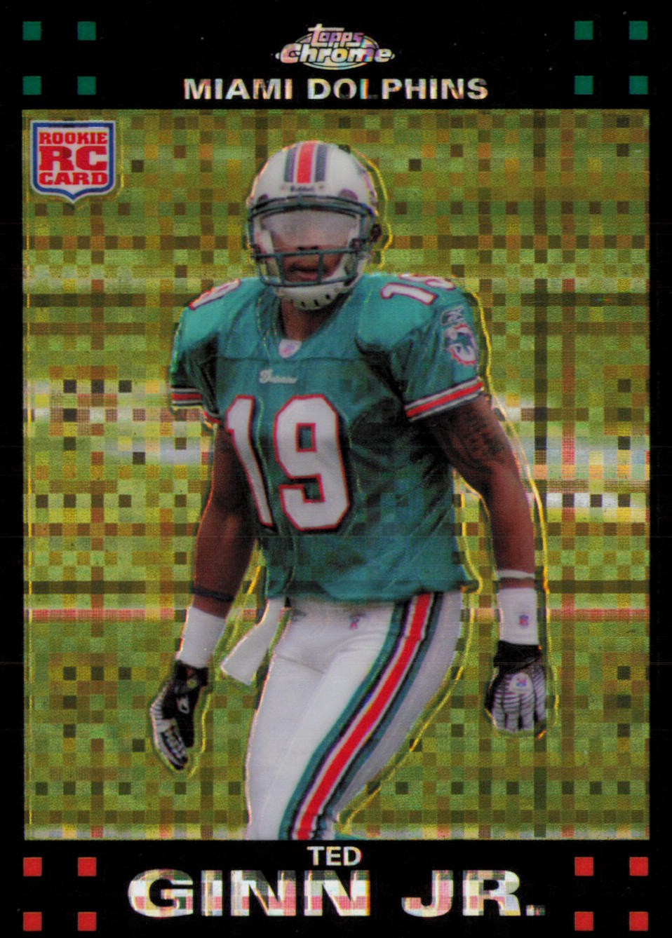 Ted Ginn Jr. Topps Chrome #TC201 X-Fractor