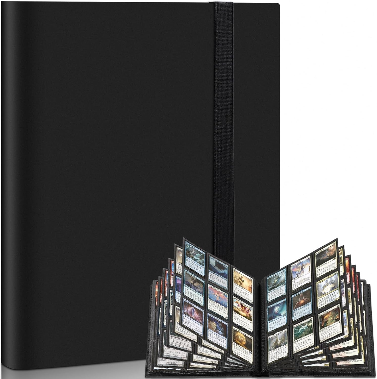 Trading Cards Album Folder 360 Pockets Card Binder Holder Game Card Sleeves Case