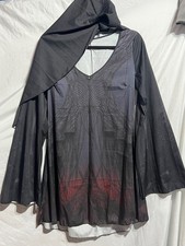 NWOT L XL Renaissance Style Medieval Witchy Sorceress Fantasy Costume Dress