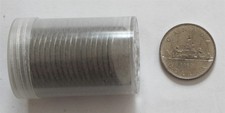 1982 Canada Voyageur $1 dollar coin from a 20 coin roll uncirculated 