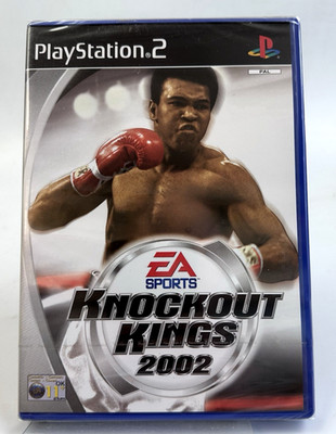 PS2 Knockout Kings 2002, neu und Factory Sealed