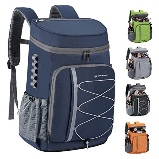 Insulated 35/50 Can Cooler Backpack for Camping Picnics and Lunch
