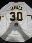 Autographed/Signed Paul Skenes Pittsburgh White Baseball Jersey JSA COA