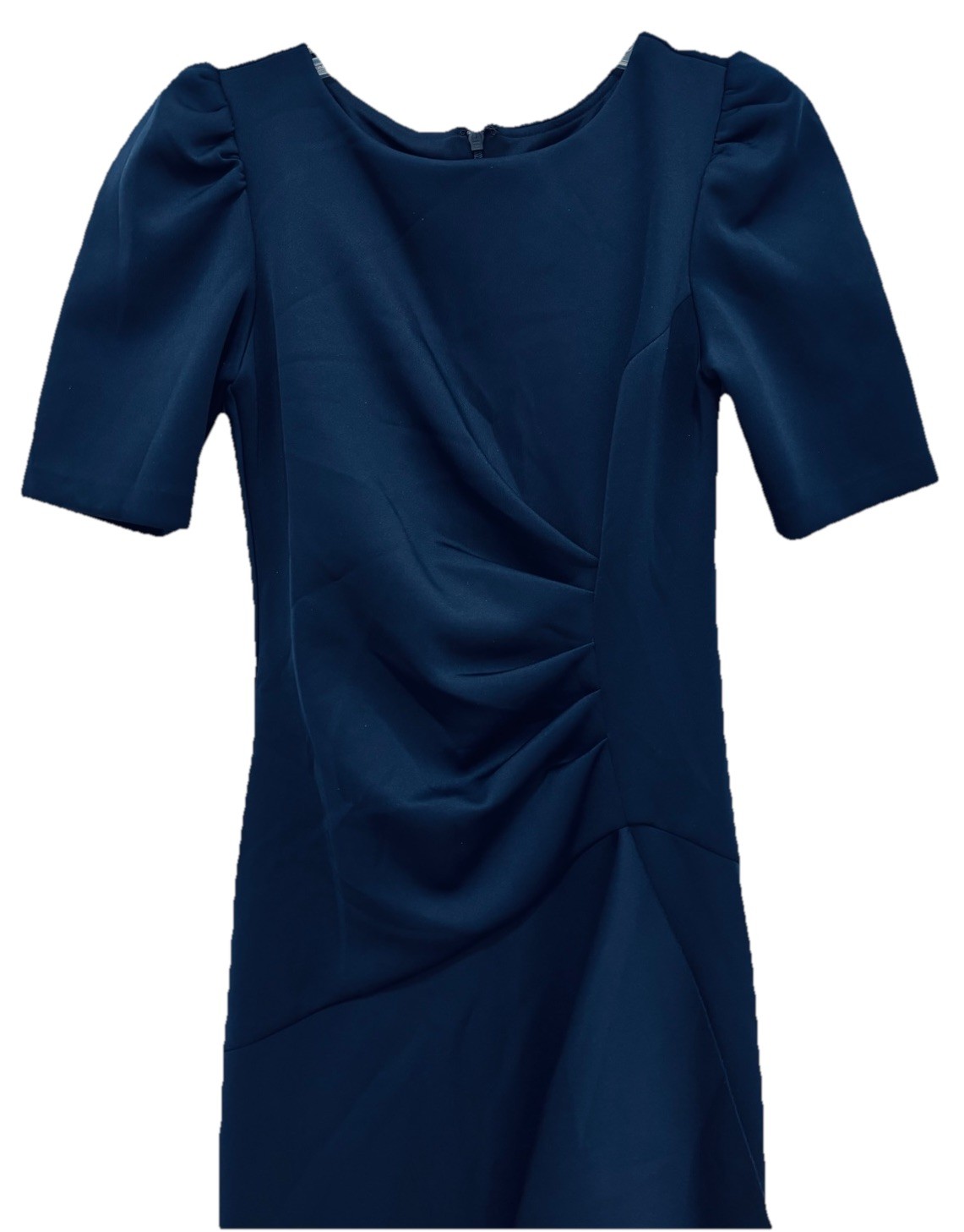 RTLS $270 XSCAPE WOMENS SHORT SLEEVE NAVY GOWN SZ 4