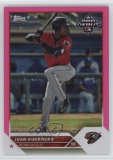 2023 Topps Pro Debut Fuchsia Foil 115/199 Juan Guerrero #PD-158 5v0