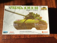 Zhengdefu 1:48 French A.M.X 30 Tank unopened Motor Driven Model Kit