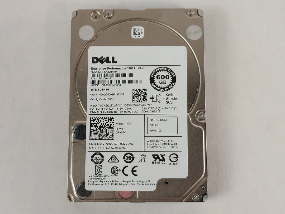 Seagate 2.5 in Form Factor Internal Hard Disk Drives 600 GB
