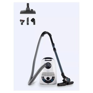 Hoogo B3+ mit FlipFlop düse Beutel Staubsauger Starke Saugleistung Leiße B-Ware