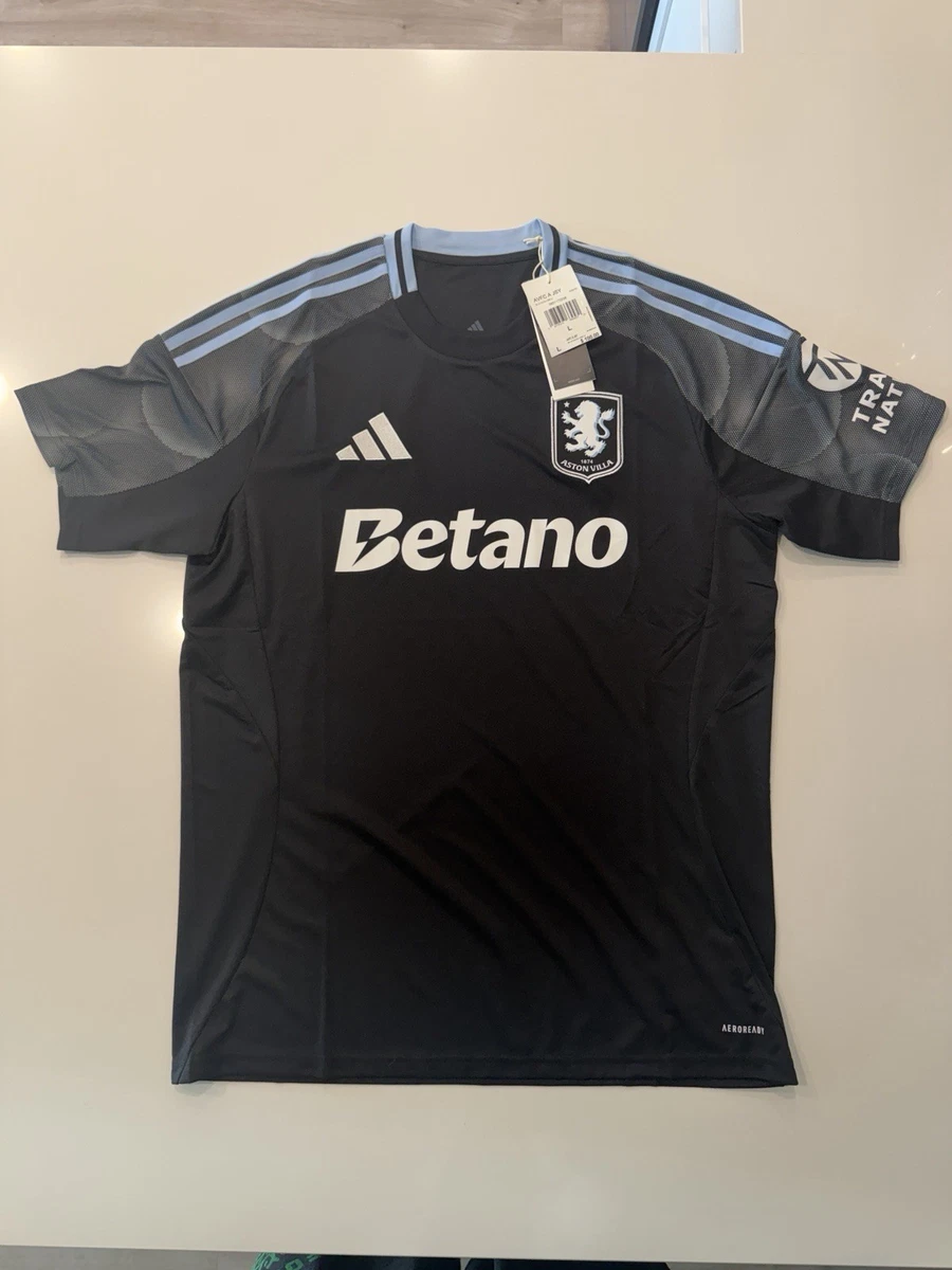25+ Size L Aston Villa International Club Soccer Fan Jerseys for