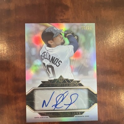 Topps 2014 Tribute Nick Castellanos Tigers Tribute Stars Auto TSA-NC2 16/24