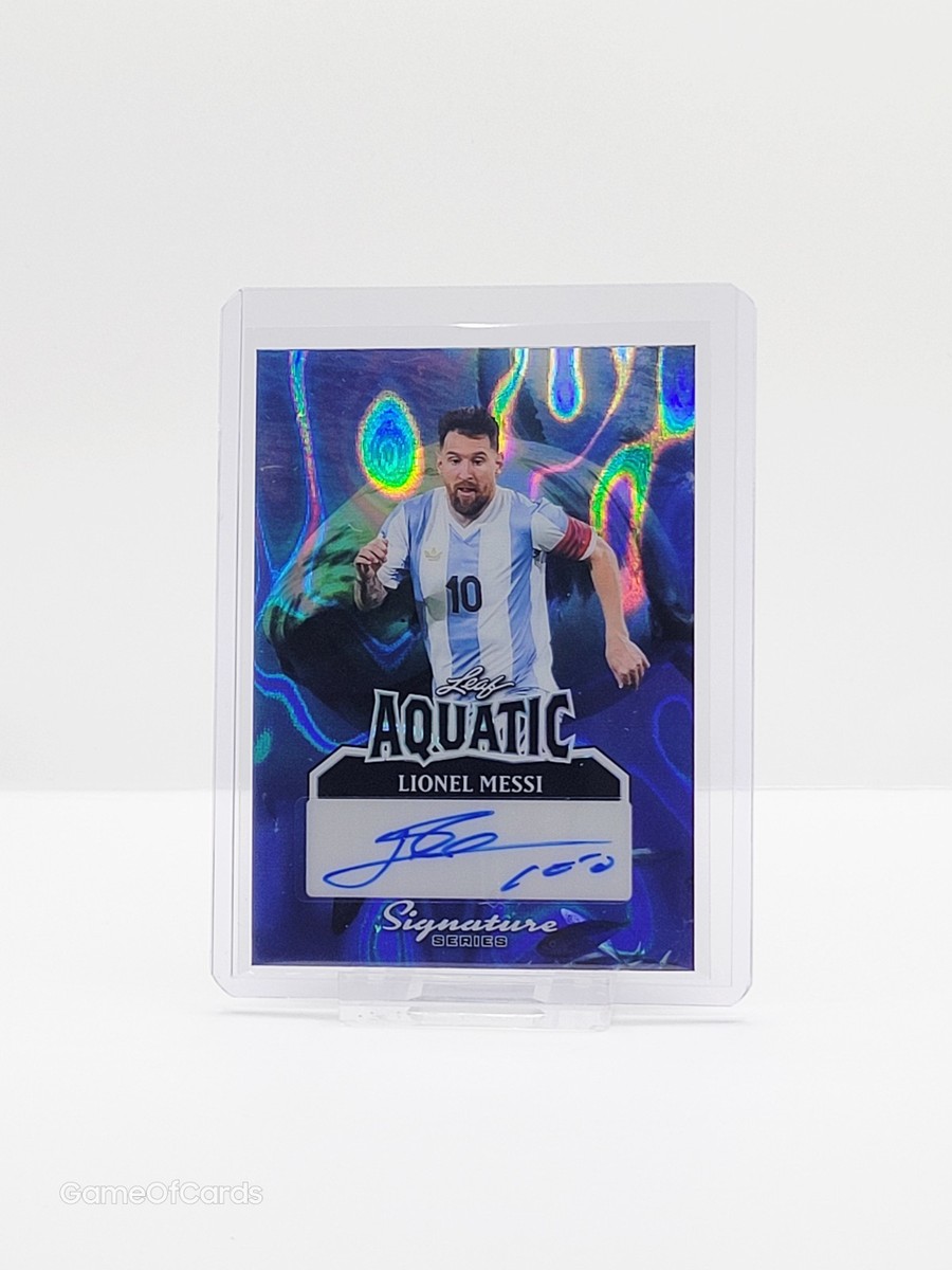 2025 Leaf Signature Series LIONEL MESSI Authentic Auto Autograph 1