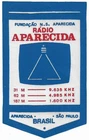 QSL pennant: Radio Aparecida, Sao Paulo, Brazil