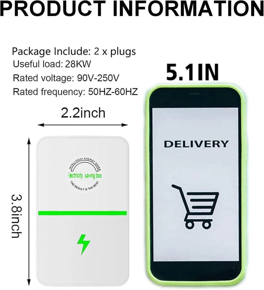 Power Saver Originale 2025, Powersaver, Powersave, Energy Saver, Power Saver Rid - Immagine 4 di 4