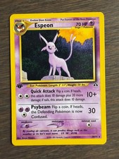 ESPEON **1st Edition Rare** (NM/MT) - 20/75 Neo Discovery - Pokemon TCG on eBay