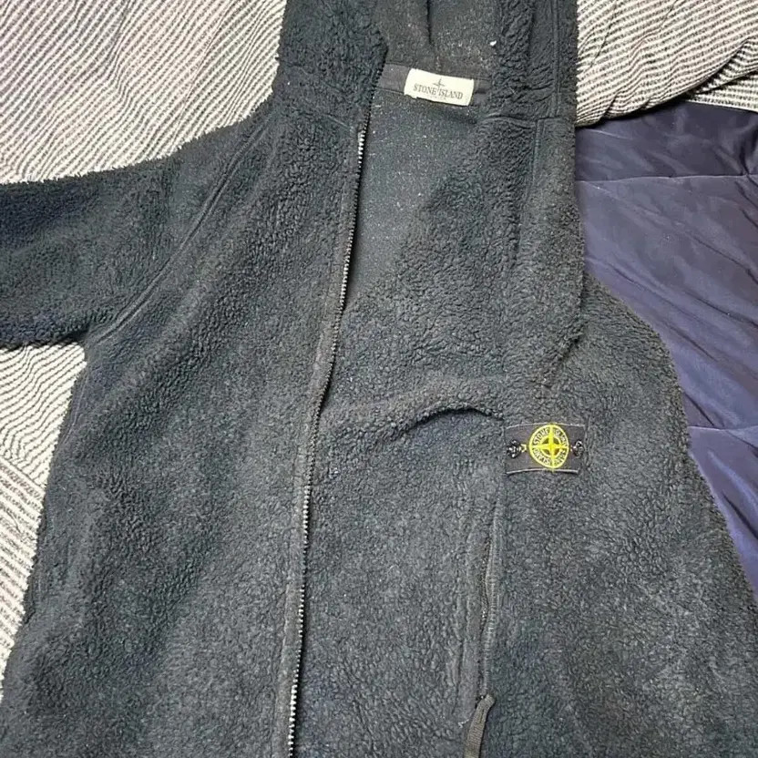 Stone Island Fleece Jacket - Lightly Used, Stylish Outerwear thumbnail 3