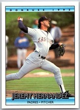 ⚾ 1992 Donruss #756 Jeremy Hernandez San Diego Padres RC