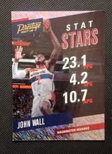 2017-18 Panini Prestige - John Wall #8 Mist Holo - Stat Stars Insert 