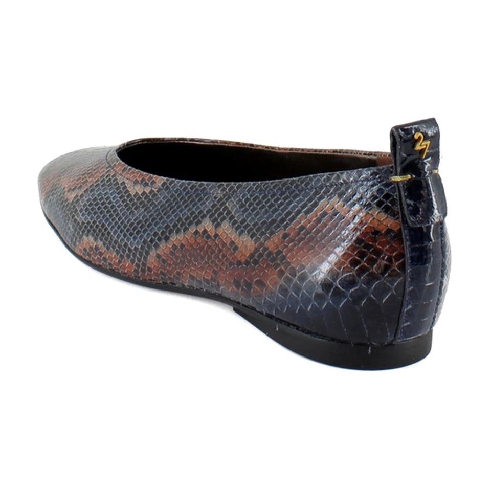 Женские туфли на плоской подошве Naturalizer Carla синие разноцветные - Изображение 3 из 4