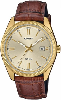 CASIO TIMELESS COLLECTION Herren ArmbanduhrQuarzuhr MTP-1302PGL-9AVEF Herrenuhr