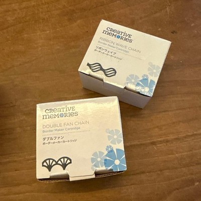 Creative Memories Border Maker Patrone 2er-Pack BAND WAVE & DOPPELLÜFTER...