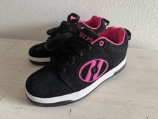 Heelys Pro 20 Skate Shoe Youth Girls Size 5 Black Pink Roller