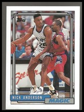 1992-93 Topps #142 Nick Anderson