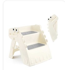 Toddler Step Stool Foldable Kids Step Stool,Bathroom Stool for Toddlers Non-S...