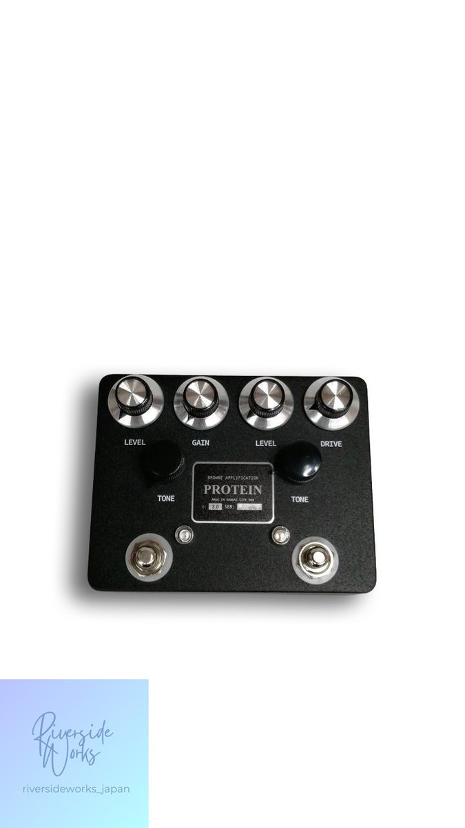 BROWNE AMPLIFICATION PROTEIN DUAL OVERDRIVE V3 Pedal - Excellent