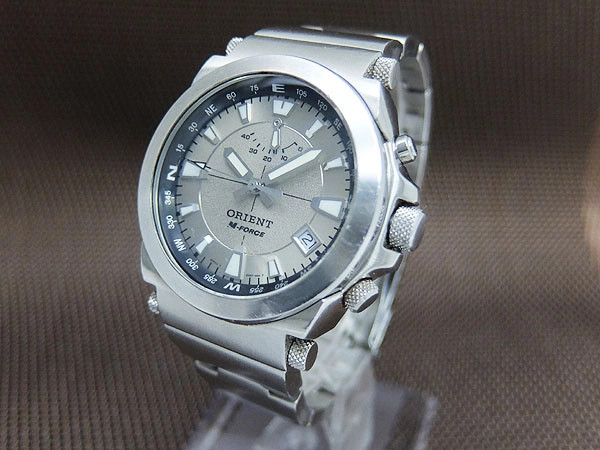 Orient M-FORCE Ref.EX07-CO CA Date Stainless Stee… - image 3