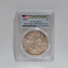 2016 $1 American Silver Eagle PCGS MS70 First Strike 30th Anniversary Toning
