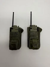 Set of 2 GI JOE accessory Phone/walkie Talkie/radio FOR 12" ACTION FIGURE 1/6