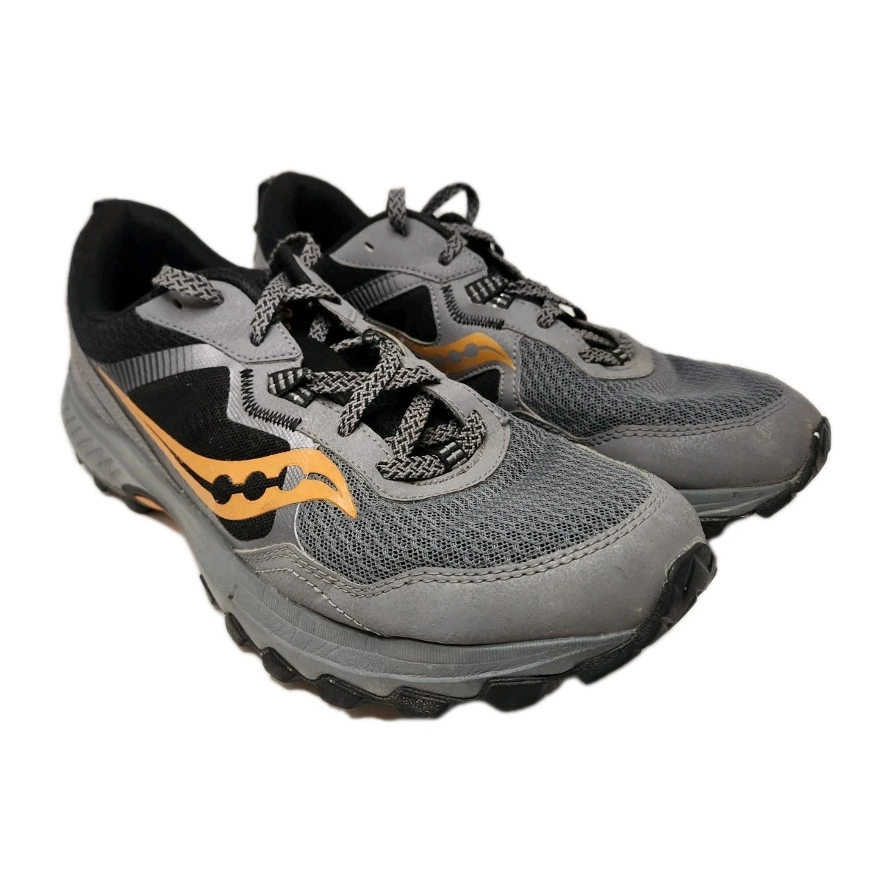 Saucony Excursion TR 16 Men's Size 10 Gray Trail Running Shoes Outdoors Hiking