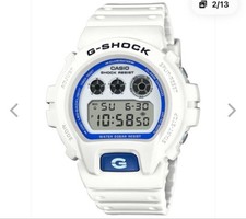 G-SHOCK DW-6900HDS-7JF Blue Phosphorescent Face Used G1007