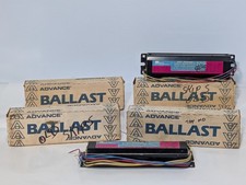 Lot of 5 asstd ballasts: MagneTek 443-L-SLH-TC-P rapid start, Signify ICN-4P32-N