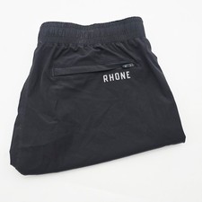 Rh ne Men s Shorts Size Large Black Linerless Drawstring 9 Inseam Read