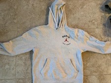 Nike Jordan Paris Saint-Germain Hoodie Sweatshirt Mens Medium Gray Soccer PSG