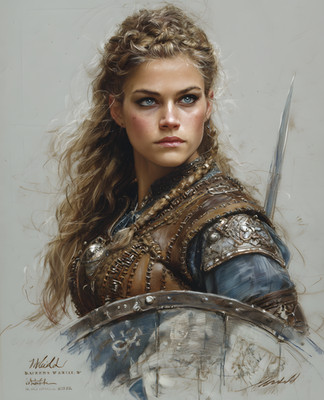 8x10 Character Illustration Art Print - 120500852