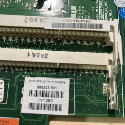 HP Compaq CQ58 Mainboard AMD CPU 688303-501 010172W00-600-G, I3, UK LAGER  