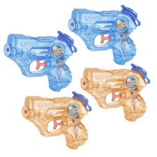 Mini Water Gun for Kids Toddler: 4 Pack Water Guns Soaker Squirts Blasters wi...