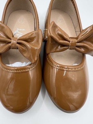 Little Girls Mary Jane Shoes Dress Shoes Bow Ballet Flats New Size 7