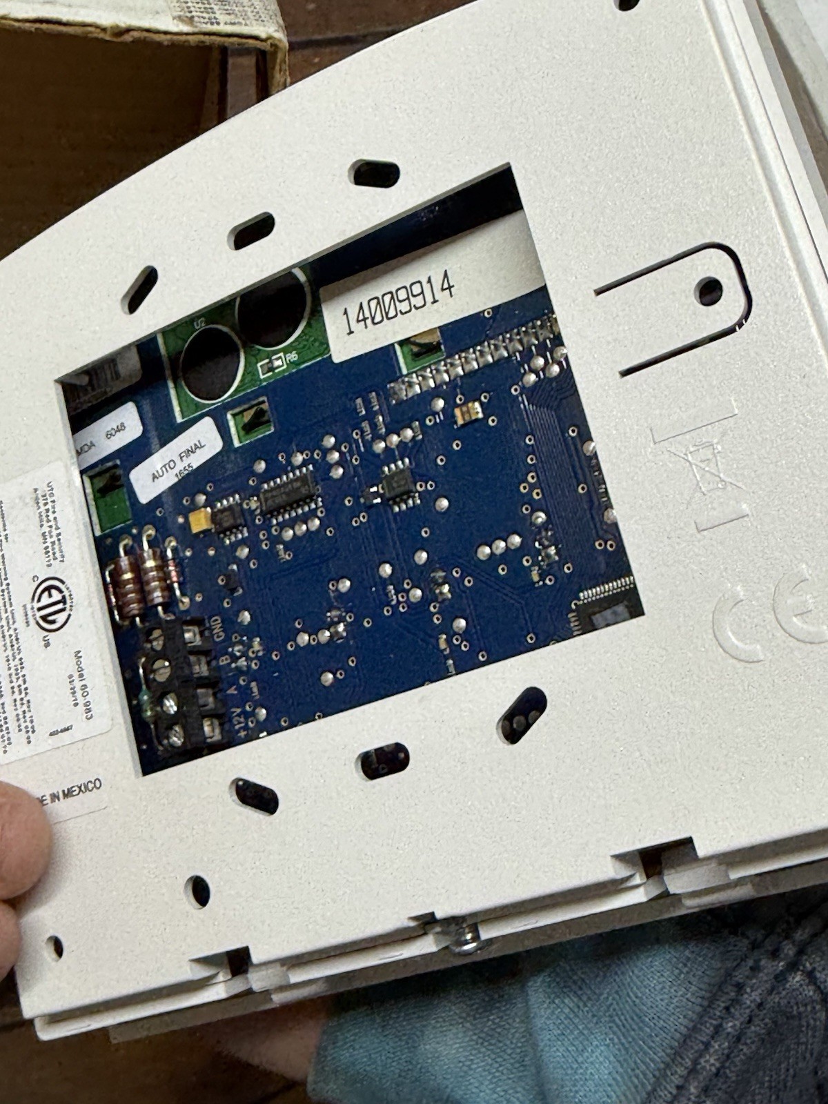 Interlogix Concord 60-983 ATP1000 ALPHA TOUCHPAD