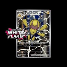 White Flare Pokemon Cards! Holo/Reverse Holo Rare Illustration Full Art SIR Card on eBay