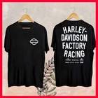 HOT 2025 Harley Factory Davidson Racing Team T Shirt Size Reprint Gildan