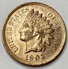 1903 - Indian Head Cent - AU - Exact Coin Imaged #IND304