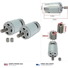 2 Pcs Universal 550 20000RPM High Speed Electric Motor RS550 6V Motor Drive E...