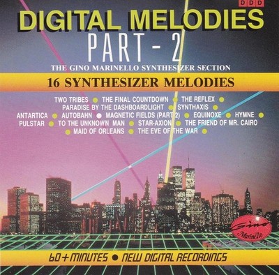 The Gino Marinello Synthesizer Section - 16 Synthesizer Melodies Part 2 - CD