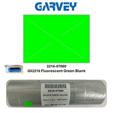 Genuine Garvey GX2216 Green Pricing Labels, 9 Rolls 9,000 Labels 2216-07060