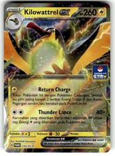 Pokemon Indonesian Scarlet & Violet GYM Kartu Promo  Kilowattrel ex 133/SV-P